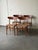 Danish Teak Dining Chairs Set of 4 – Vintage Mid Century Modern Chairs 1960s For Sale In Los Angeles - Image 6 of 9