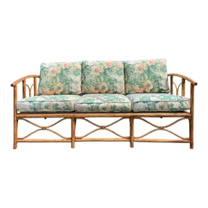 Vintage Sofa Ficks Reed Style Patio Furniture Sofa