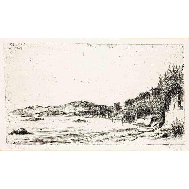 Etching and drypoint on paper. Hand signed, dated and numbered. Editions of 20. Very good condition. This piece is...
