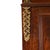 Bookcase/wardrobe, France, circa 1800/1810; very fine pyramid-patterned mahogany with brass hardware; can be disassembled;...