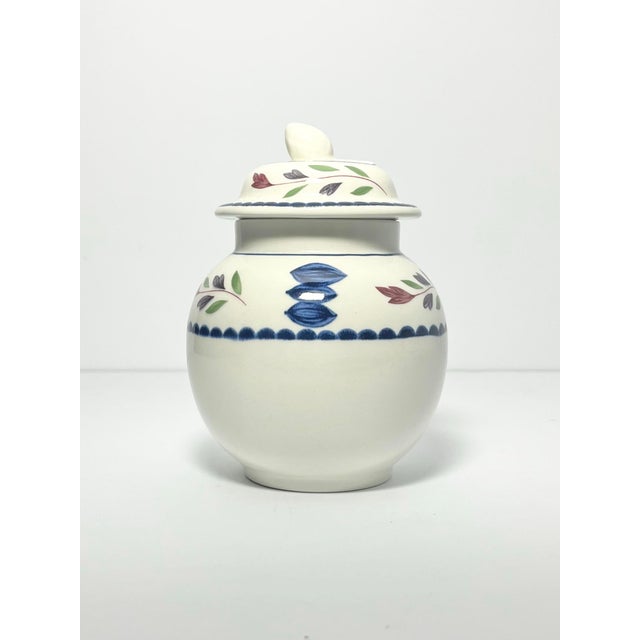 Ceramic 1990s Adams “Lancaster” Pair of Ironstone Creamer & Sugar Bowl For Sale - Image 7 of 11