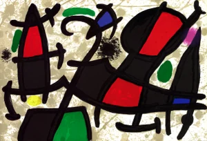 Untitled (1) 1970 Lithograph by Joan Miró