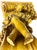 Early 20th Century Italian Baroque Revival Glazed Majolica Cherub Wall Bracket For Sale In West Palm - Image 6 of 11