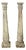 19th Century Carved Wooden Columns, Set of 2 For Sale