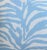 Sky-Blue & White Tiger Animal Stripe Feather/Down Pillow 17” Square For Sale - Image 4 of 5