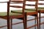 1960s Set of 4 Mid Century Danish Modern Contoured Ladder Back Dining Chairs in Teak by Torbjorn Afdal for Vamo For Sale - Image 5 of 8