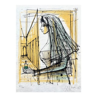 Jean Carzou Original Lithograph Pencil Signed and Numbered 1964 For Sale