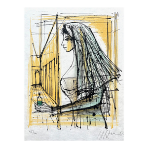 Jean Carzou Original Lithograph Pencil Signed and Numbered 1964