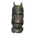 1960s African Kuba-Lele Horned Hardwood Mask For Sale