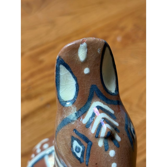 1960 Indian Handicrafts Week Terracotta Horse – Bihar Folk Art Sculpture For Sale - Image 11 of 12