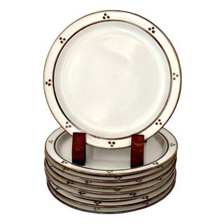 Vintage Dansk Bistro Frederiksborg Salad/Luncheon Plates, 8 Pieces For Sale