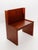 Brutalist Hand-Crafted Wood High-Back Bench, Belgium, 1968 For Sale - Image 9 of 14
