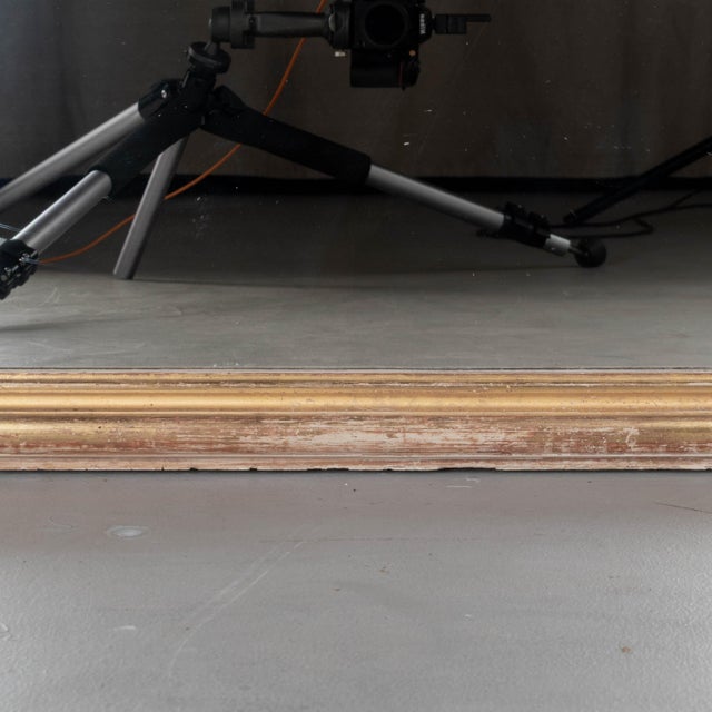 French Louis Philippe Style Gilded Mirror For Sale - Image 9 of 10