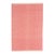 Dash & Albert by Annie Selke Herringbone Coral Woven Cotton Rug, 7' 6" x 9' 6" For Sale
