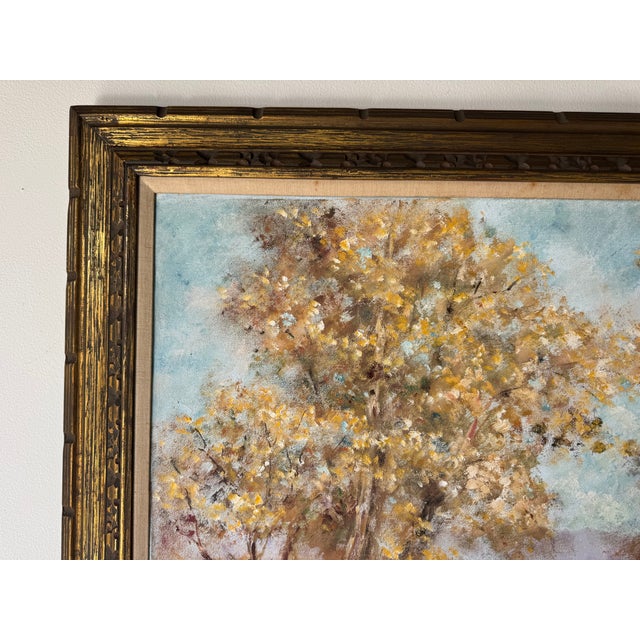 1970s Elizabeth Van Cort “Children and Country Scenes” Impressionist Oil on Canvas Painting – Framed For Sale - Image 5 of 11