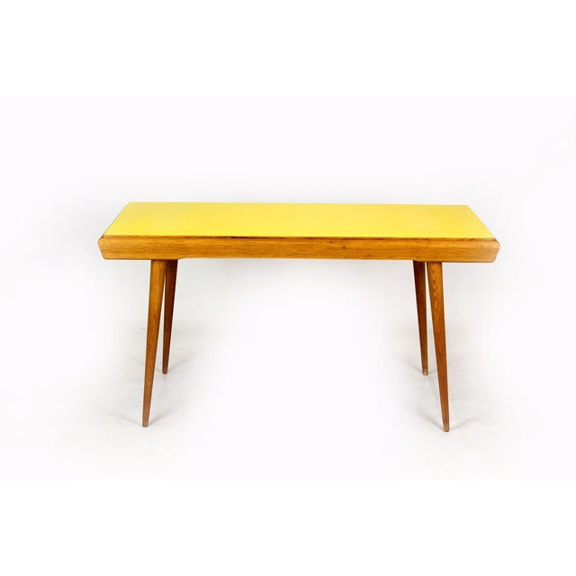 Coffee Table with Double-Sided Formica Top from Interier Praha, Former Czechoslovakia, 1960s For Sale - Image 4 of 18