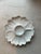 Italian Vintage Italian White Ceramic Flower-Shaped Artichoke Plate For Sale - Image 3 of 10