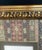 English Vintage Telephone Print With Persian Textile Mat in Ornate Gilt Frame For Sale - Image 3 of 4