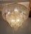 Transparent Large Mid Century Modern Murano Glass Chandelier Italy For Sale - Image 8 of 13