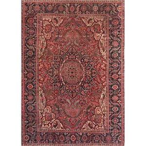 1920s Persian Heriz Area Rug 9’4″ X 13’2″