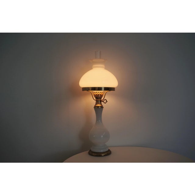 Glass Lamp, 1960s For Sale - Image 9 of 10