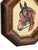 Hand-painted by master artists using acrylic paints and natural pigments, this horse portrait features fine, precise...