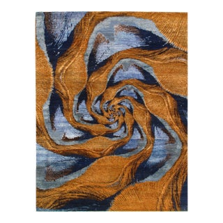Multi Color HandMade Fine Modern Rug For Sale