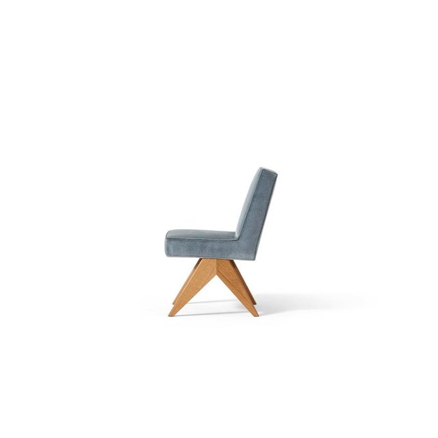Committee Chair with Arms attributed to Pierre Jeanneret for Cassina For Sale - Image 10 of 12