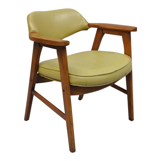 Vintage Gunlocke Mid Century Modern Danish Style Office Chair Chairish