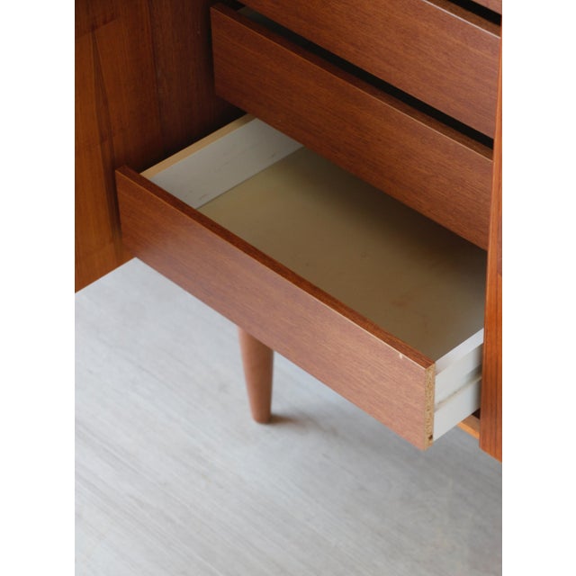 1960s Vintage Scandinavian Sideboard in Teak from Bakelite Workshop, 1960s For Sale - Image 5 of 17