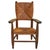 French Wood + Rush Armchair in Manner of Charlotte Perriand, 1940s For Sale - Image 10 of 18
