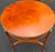 Pair of Mid 20th Century John Widdicomb Neoclassical Figured Burlwood Side Tables With Brass Galleries and Bronze Ram's Head Mounts For Sale - Image 10 of 13