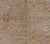 Floral Turkish Angora Oushak With Sandy in Taupe Background and Cream Border 6'1 X 8'9 For Sale In Atlanta - Image 6 of 12