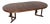 Vintage Danish Dining Table attributed to Johannes Andersen for Hans Bech, 1960 For Sale