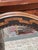 Neoclassical Inlaid Burl Wood Wall Mirror For Sale - Image 11 of 12