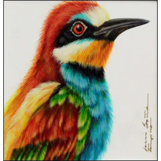 "Aberjaruco Comun Egghsell Series" #14856 by Luis Sottil Original Oil on Canvas Hand Signed by the Artist Medium: Oil Art...