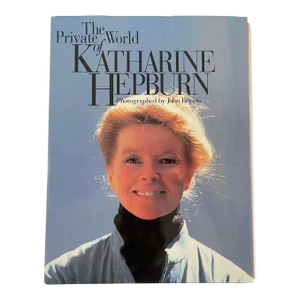 The Private World of Katharine Hepburn 1990 Hardcover Book