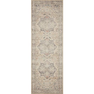 Loloi Rugs Hathaway Multi/Ivory 2'-6" x 7'-6" Area Rug For Sale