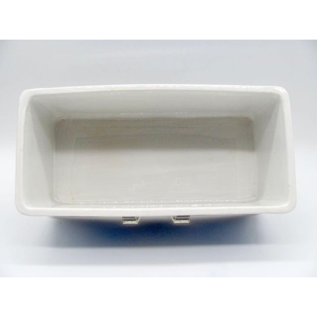 Antique German Blue Onion Chinoiserie Zwiebelmuster Herring Fish Box For Sale - Image 10 of 12