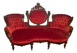 Example of Renaissance Revival Settees