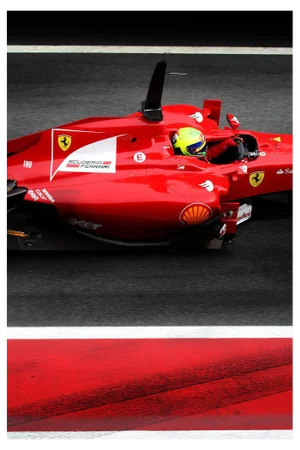 Laurent Campus, Formula 1 Ferrari - Felipe Massa, 2011, Archival Pigment Print