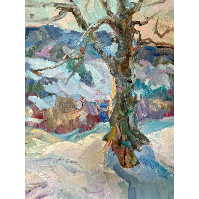 30x30 oil on canvas by Florida artist James P. Kerr. Signed lower right of painting, signed and inscribed on the back