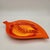 Mid-Century Modern Mid-Century Ceramic Leaf Ashtray, Orange and Yellow Drip Glaze, 1960s For Sale - Image 3 of 9