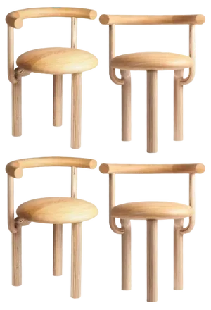 Sieni Chairs by Made by Choice, Set of 4