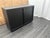 Contemporary Rh Restoration Hardware Bezier Sideboard – 48" 2-Door Black Oak / Bronze | American White Oak | Designed by the Van Thiels For Sale - Image 3 of 18