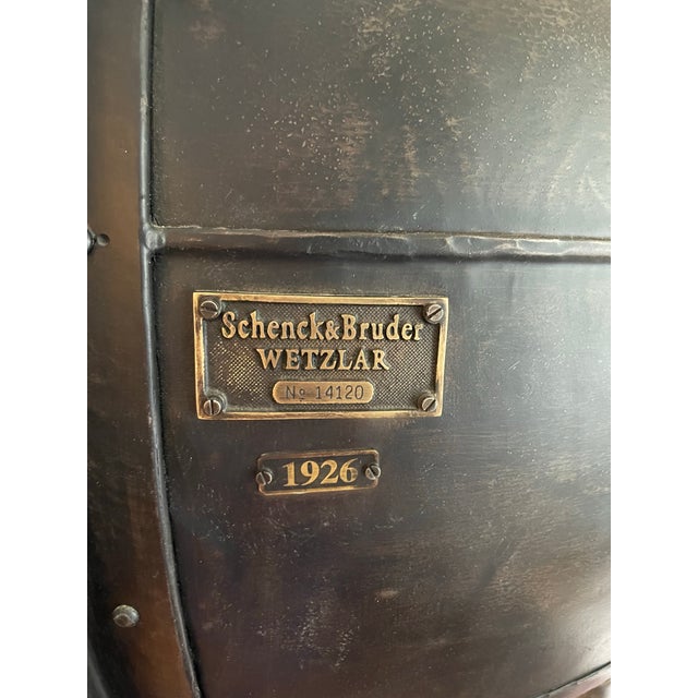 Restoration Hardware Replica 1926 German Lightbulb Tester Bar- Schenck & Bruder Wetzler For Sale In Washington DC - Image 6 of 6