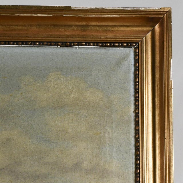 Landscape, Oil on Canvas, Early 1900s, Framed For Sale - Image 6 of 9