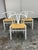 Design Plus Gallery presents a Set of Three of the Amish Wood Rope Dining Chairs by Modway. Each chair has a white elm...