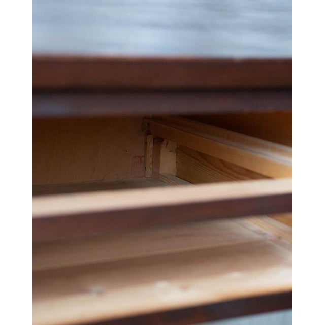 Wood Mid 20th Century Scandinavian Pine Standing Desk For Sale - Image 7 of 18