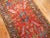 Cabin Early 20th Century Antique Heriz Runner - 3'7" x 7'7" For Sale - Image 3 of 9